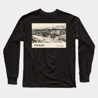 Burbank California Long Sleeve T-Shirt